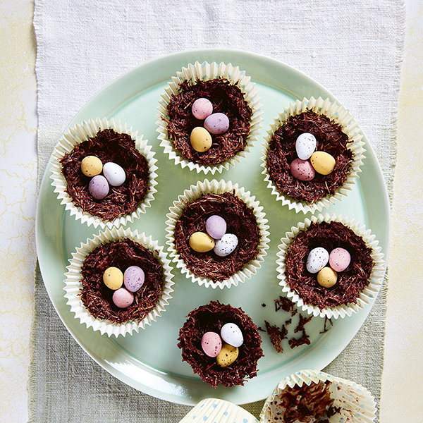 Mini Egg Chocolate Bird’s Nests