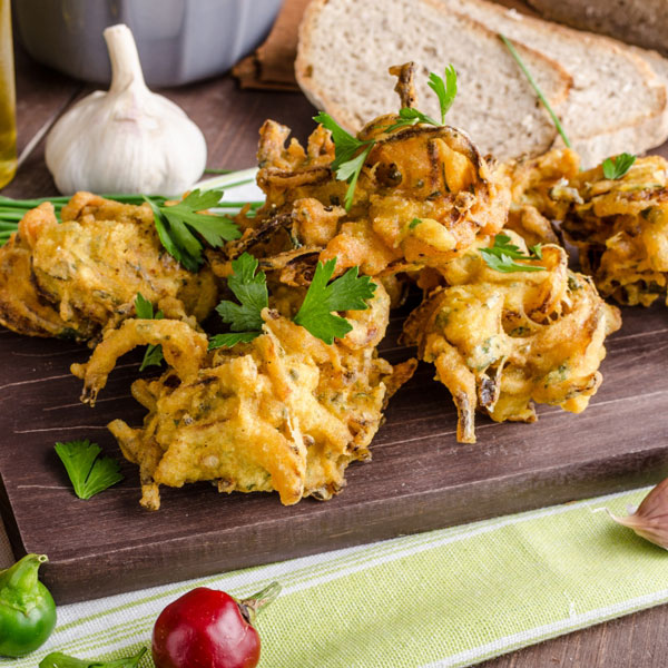 Brussels Sprouts Bhajis