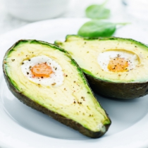 Egg & Avocado Bake