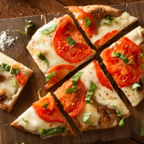 Vegetable Flatbread Pizza