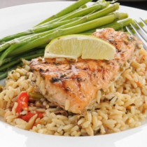 Salmon & Brown Rice