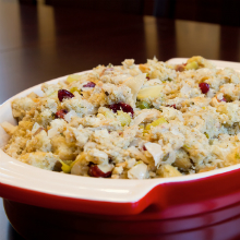 Cranberry Sausage Stuffing