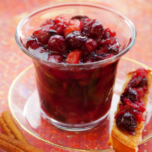 Pear & Cranberry Chutney