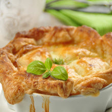 Chicken and Leek Pie