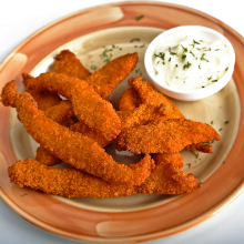 Home-Made Baked Chicken Goujons