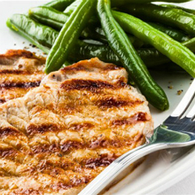 Honey and Mustard Glazed Pork Chops