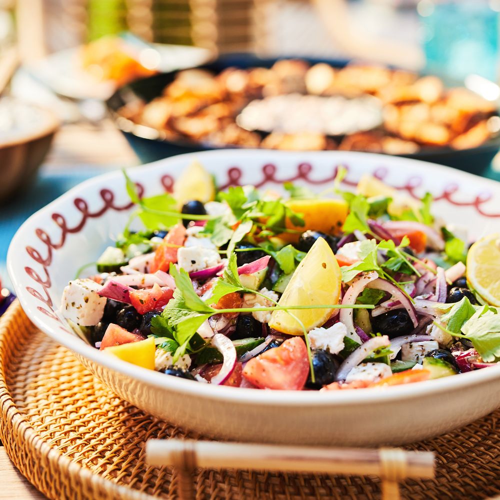 Quick & Easy Greek Style Salad