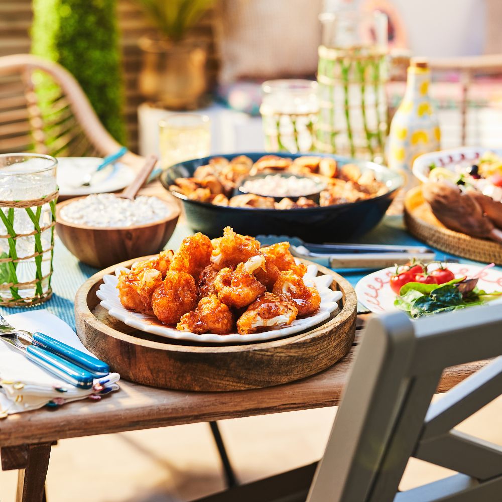 Spicy Air Fryer Cauliflower Buffalo Wings