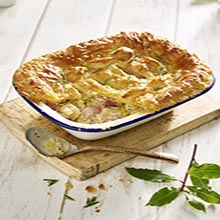 Ham & Leek Pie