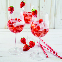 Strawberry Shortcake Mimosa