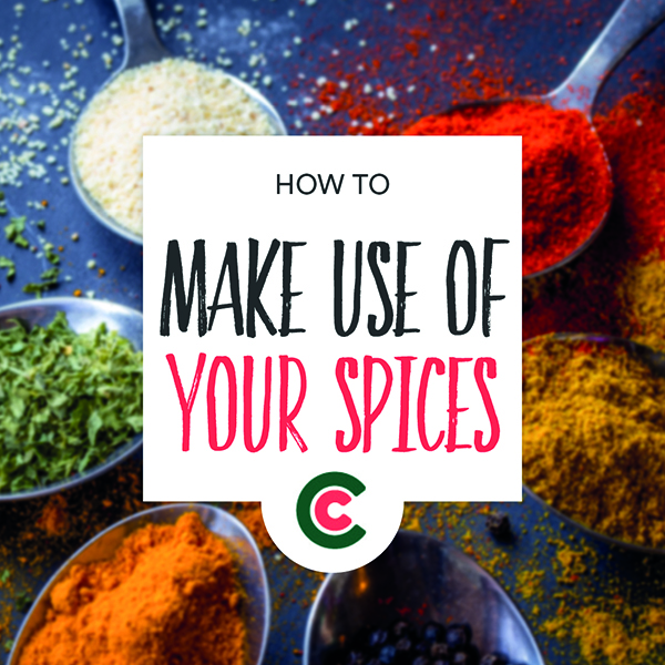 Make Use Of Your Spices