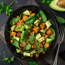 Quinoa, Avocado and Sweet Potato Salad