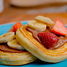 Pancakes with Nutella Hazelnut Spread