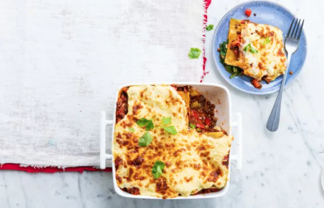 Alpro Spiced Vegetable and Lentil Lasagne