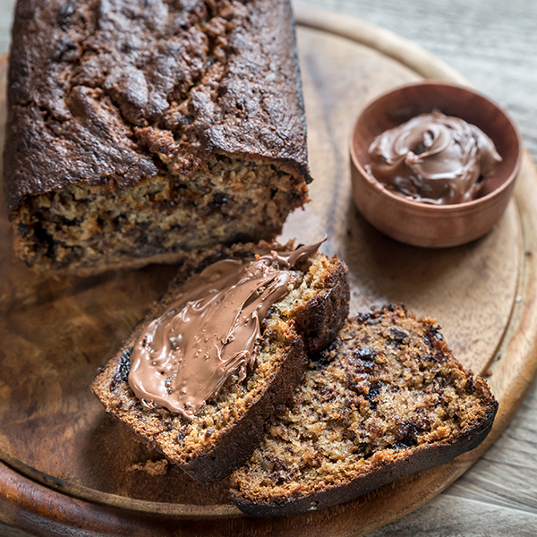 Nutella Banana Bread Recipe